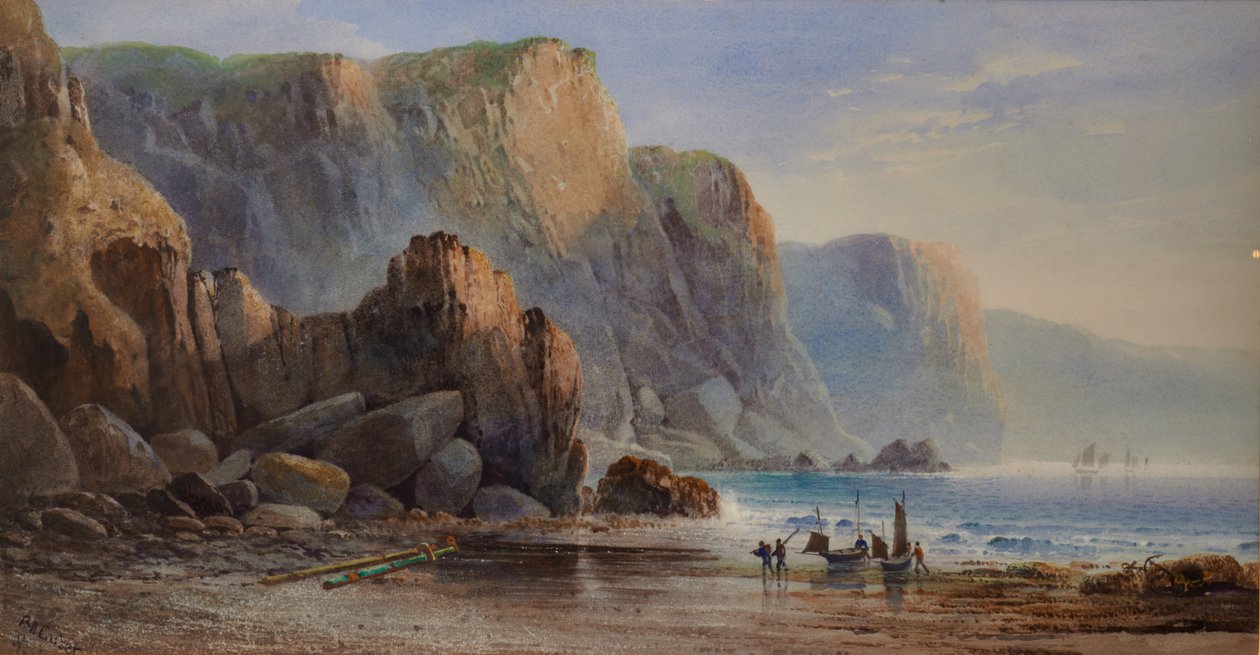 Kustscène door Richard Harry Carter