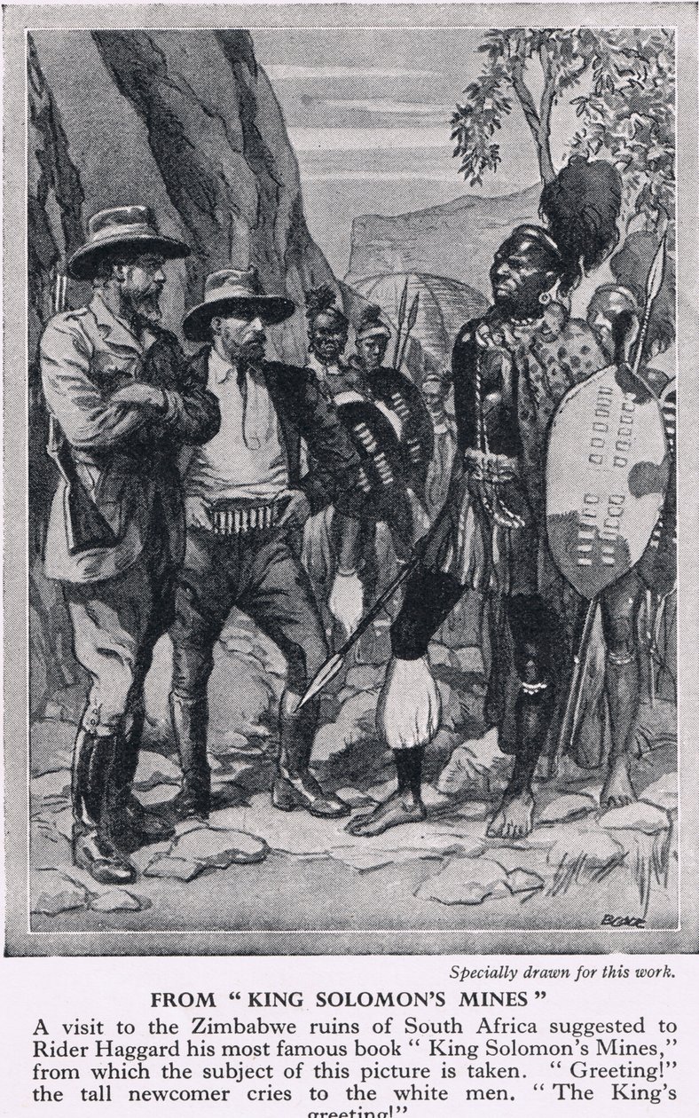 Alan Quatermain door Richard Henry Brock