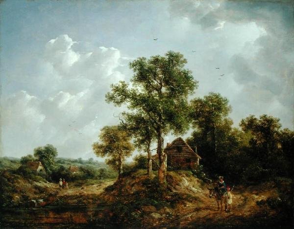 Bij Sevenoaks, Kent door Richard Hilder
