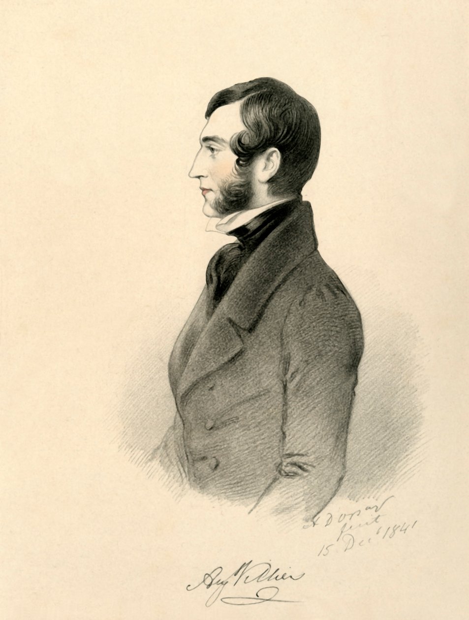 Augustus Villiers, 1841 door Richard James Lane