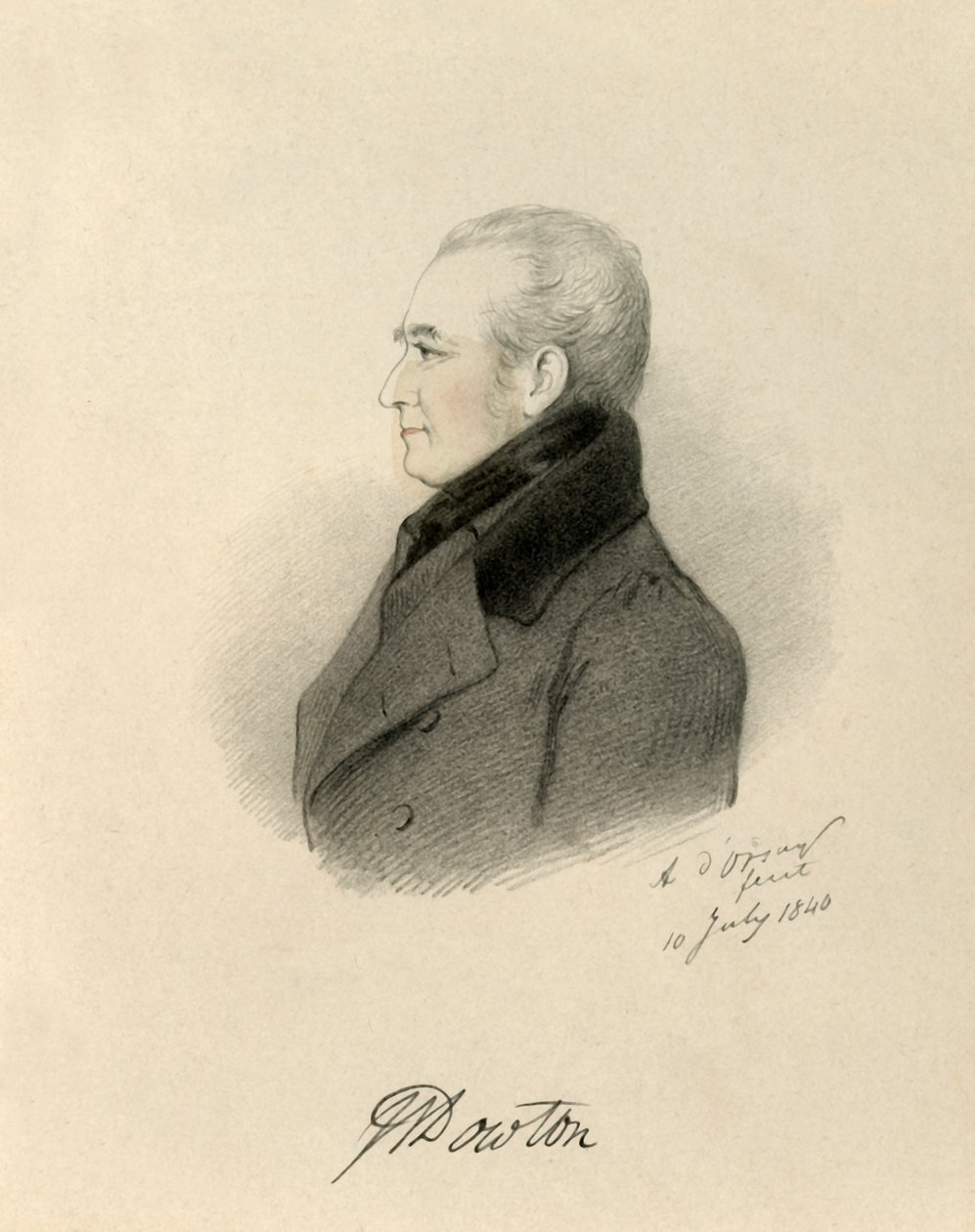 W Dowton door Richard James Lane