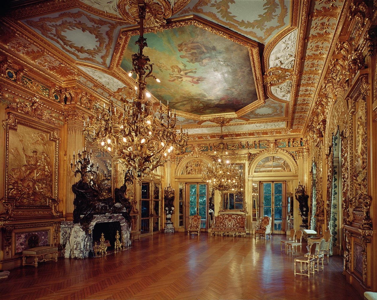 Interieur van de Muziekkamer door Richard Morris Hunt