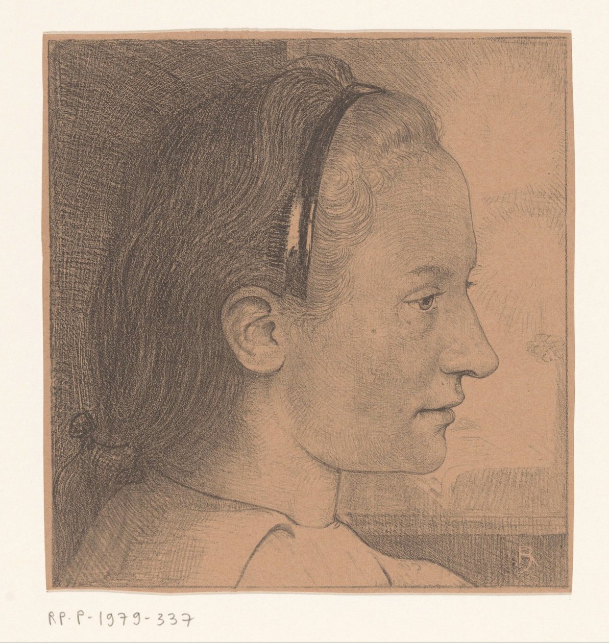 Portret van Heleen Burgers door Richard Nicolaüs Roland Holst
