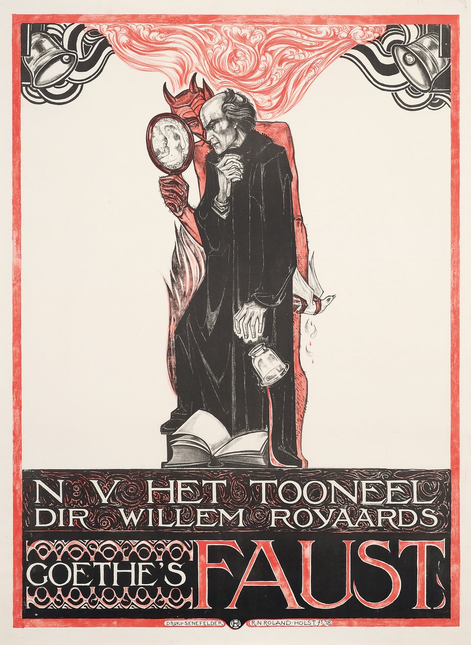 Poster ter Reclame voor Goethe