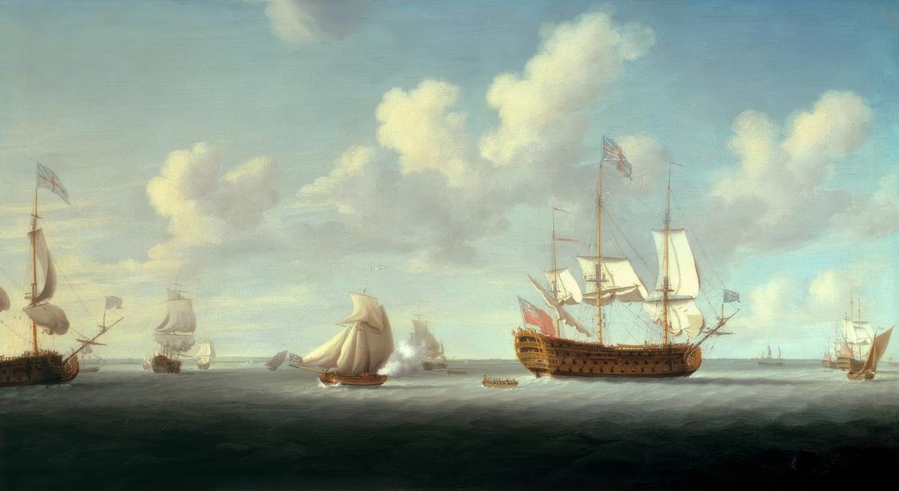 Schip Royal William door Richard Paton