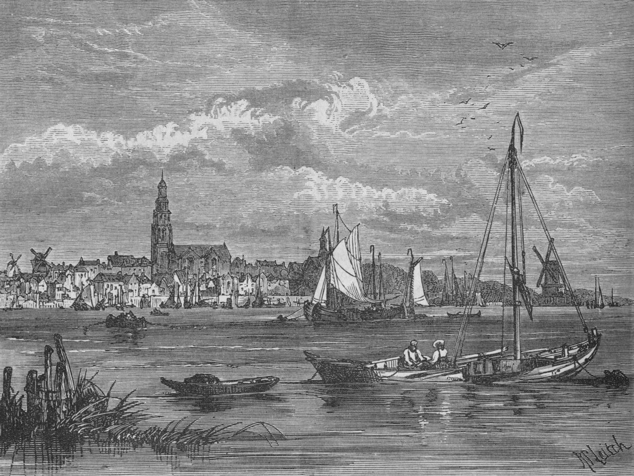 Vlissingen, c1880 door Richard Principal Leitch