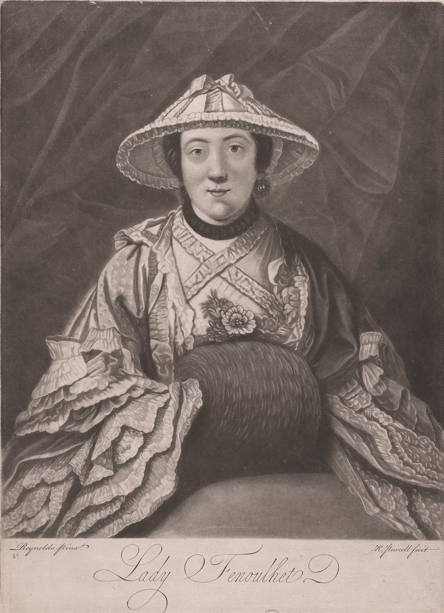 Lady Fenoulhet (Miss Day) door Richard Purcell