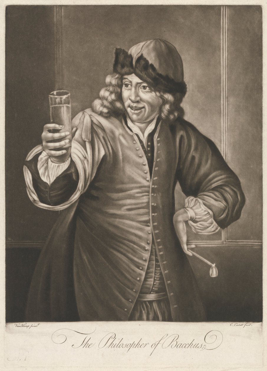 De Filosoof van Bacchus door Richard Purcell
