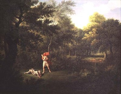 Cephalus en Procris door Richard Westall