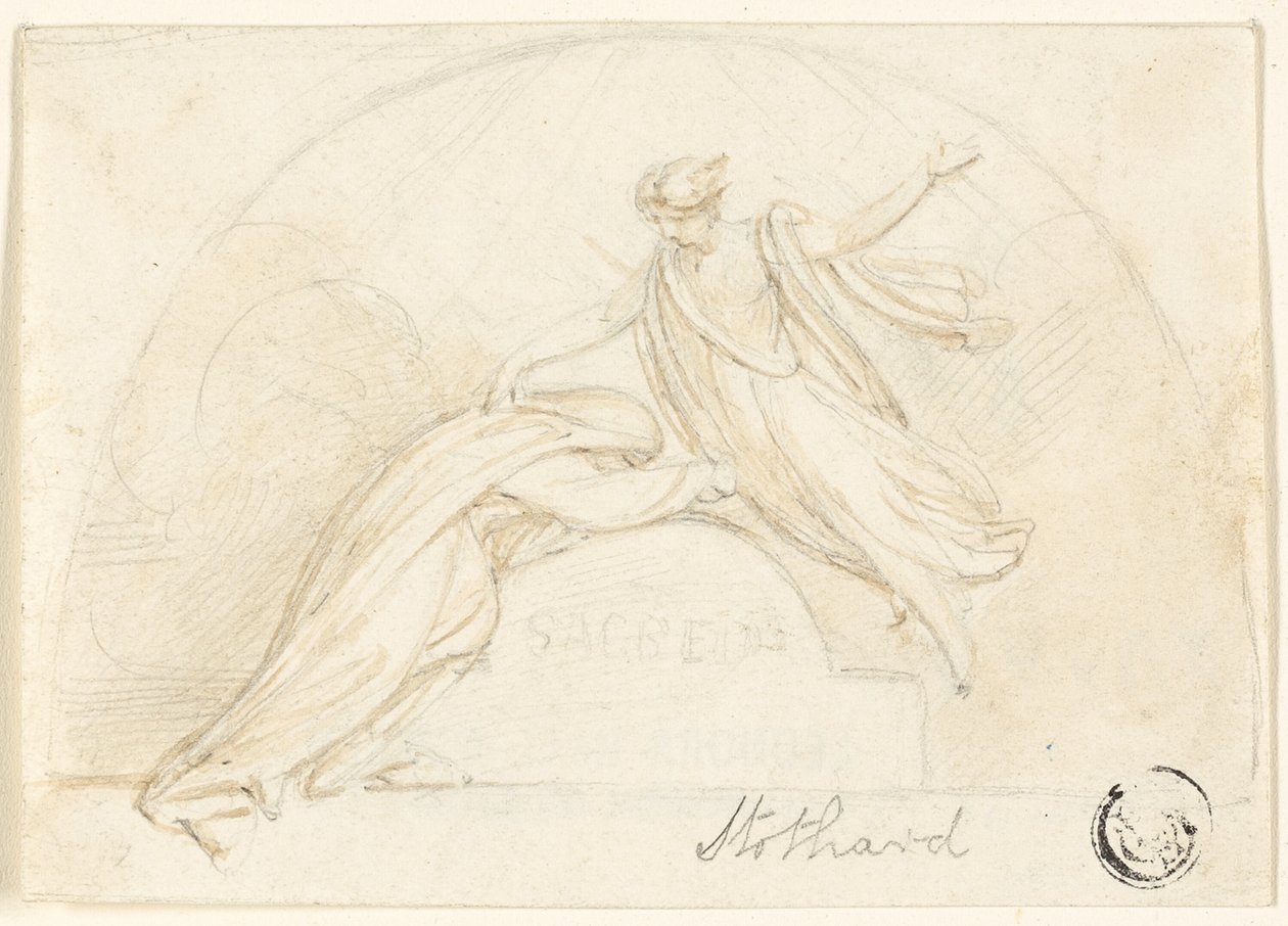 Ontwerp voor grafmonument door Richard Westall