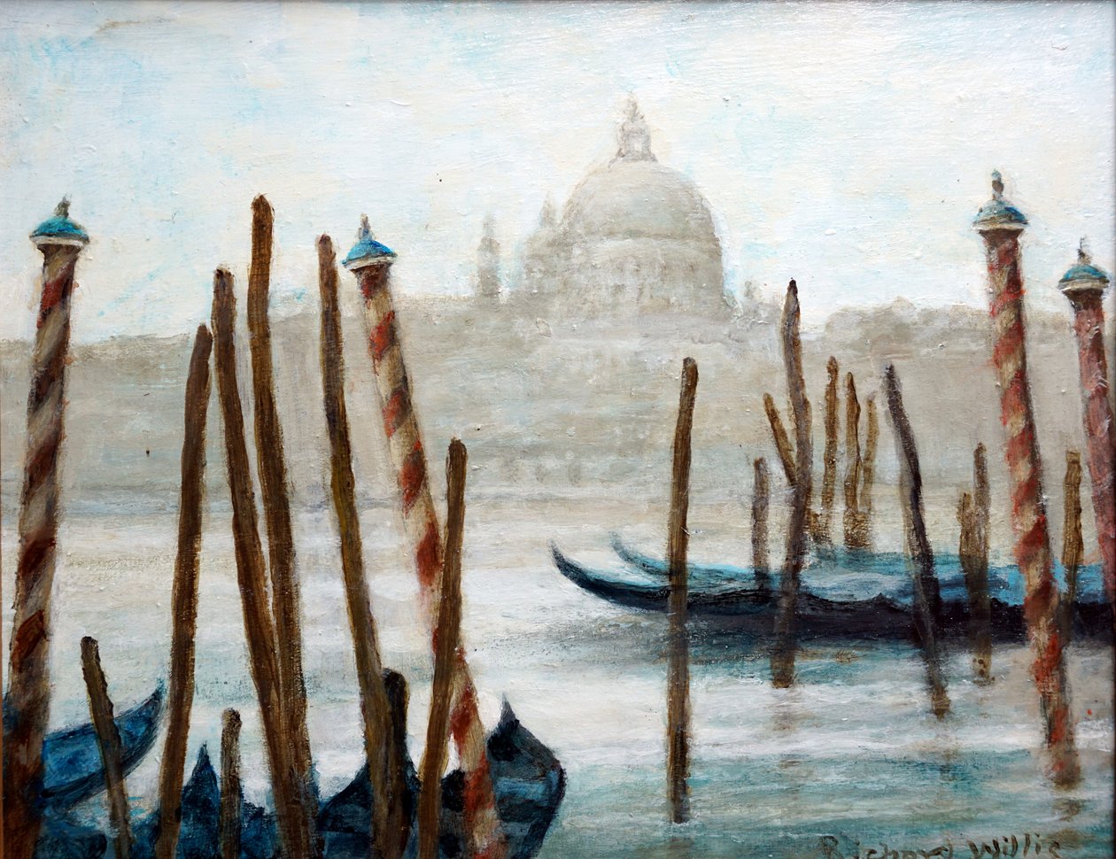 Gondels in Rust door Richard Willis