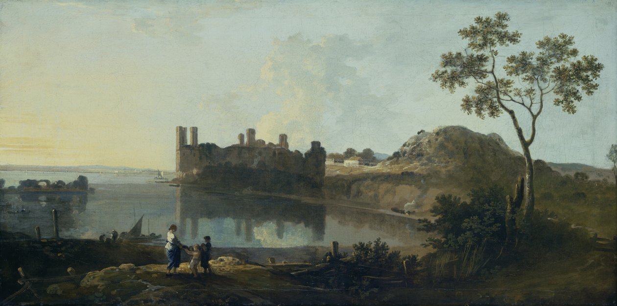 Caernarvon Kasteel door Richard Wilson