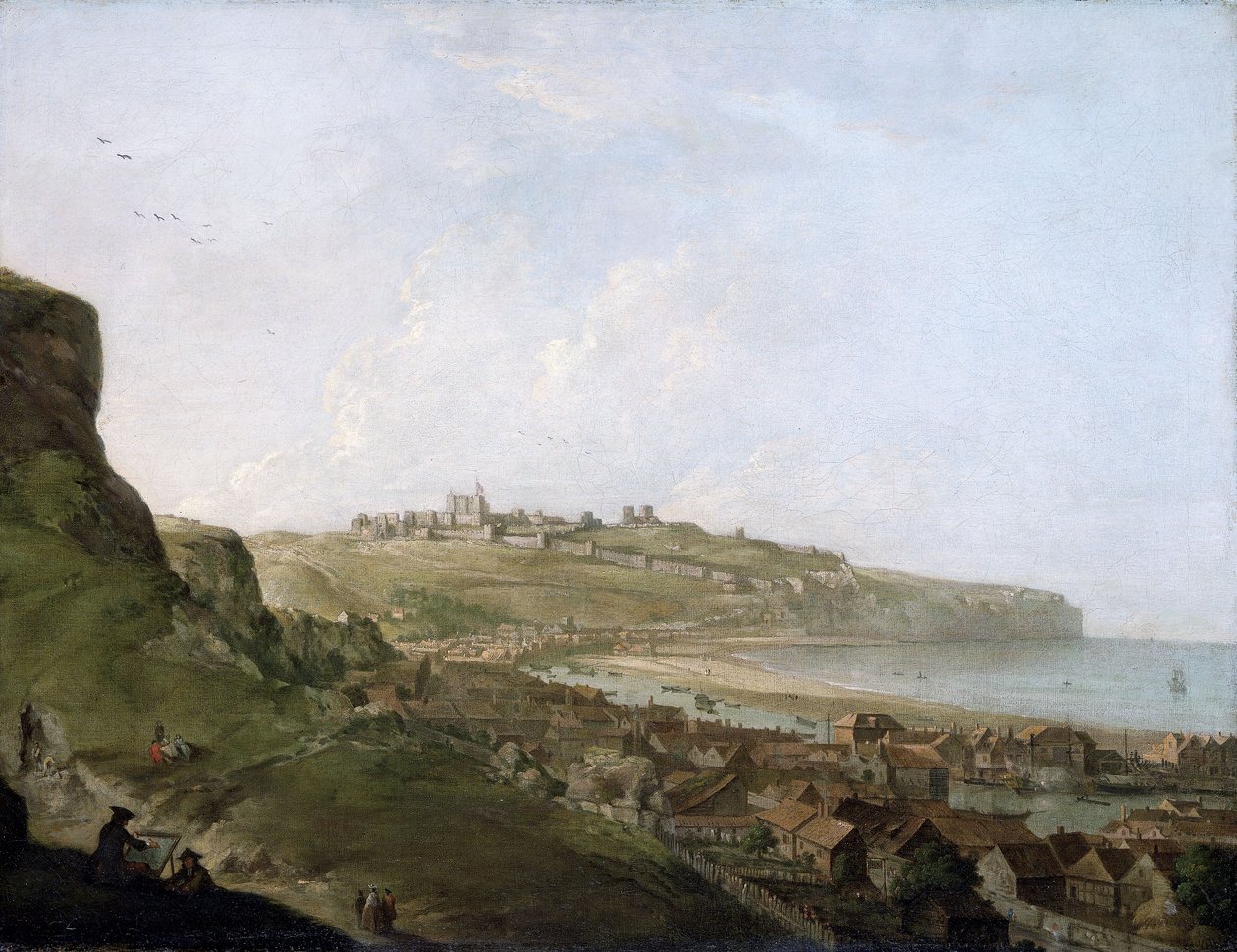 Kasteel van Dover, 1746-47 door Richard Wilson