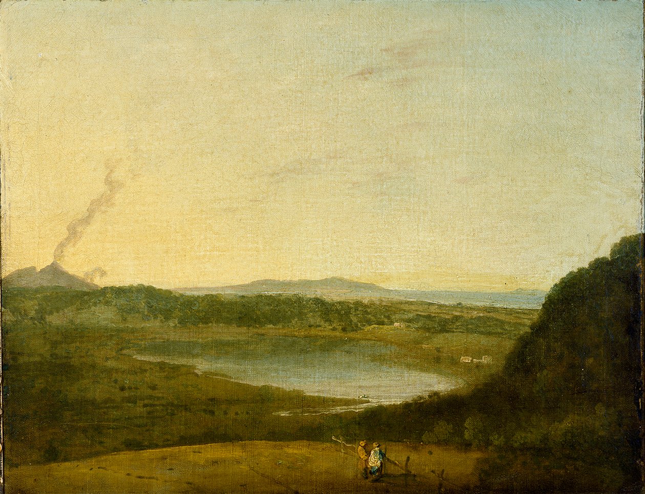 Het Lago di Agnano door Richard Wilson