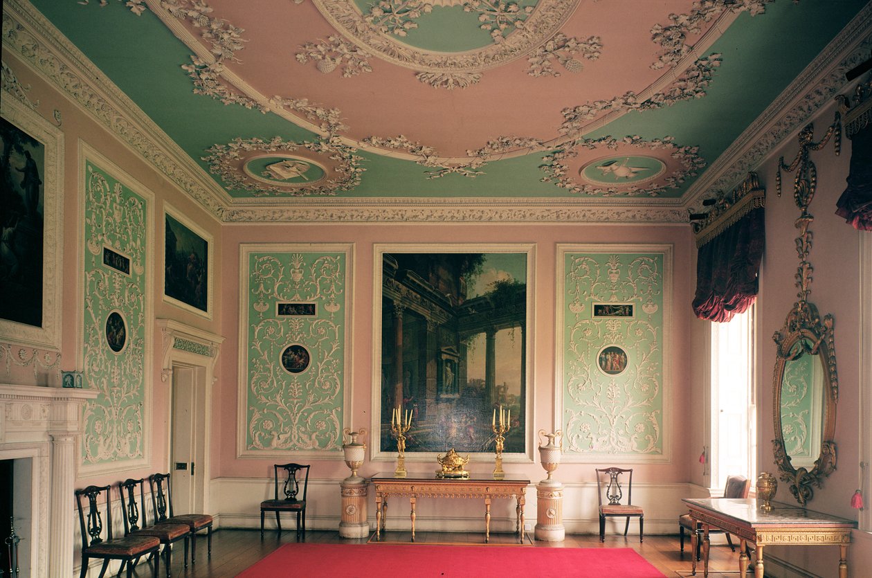 De Eetkamer, c.1766 door Robert Adam