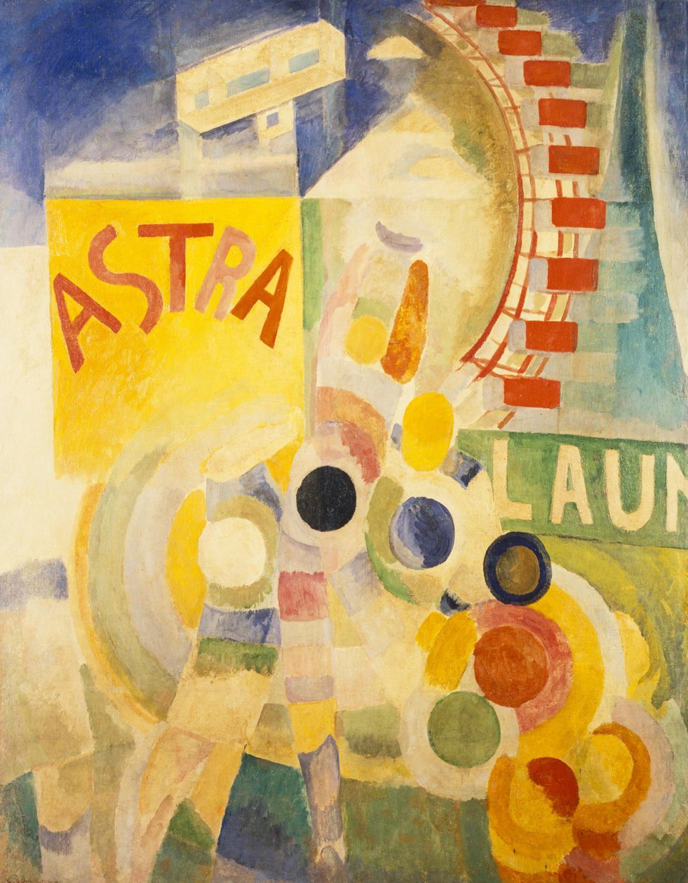 Het team van Cardiff door Robert Delaunay