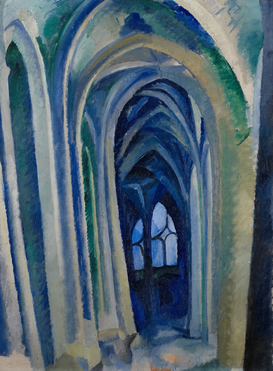 Saint-Séverin door Robert Delaunay