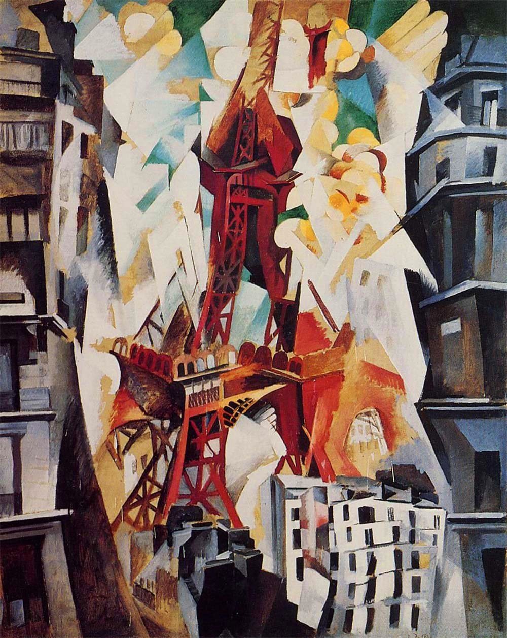 Onbekend schilderij door Robert Delaunay