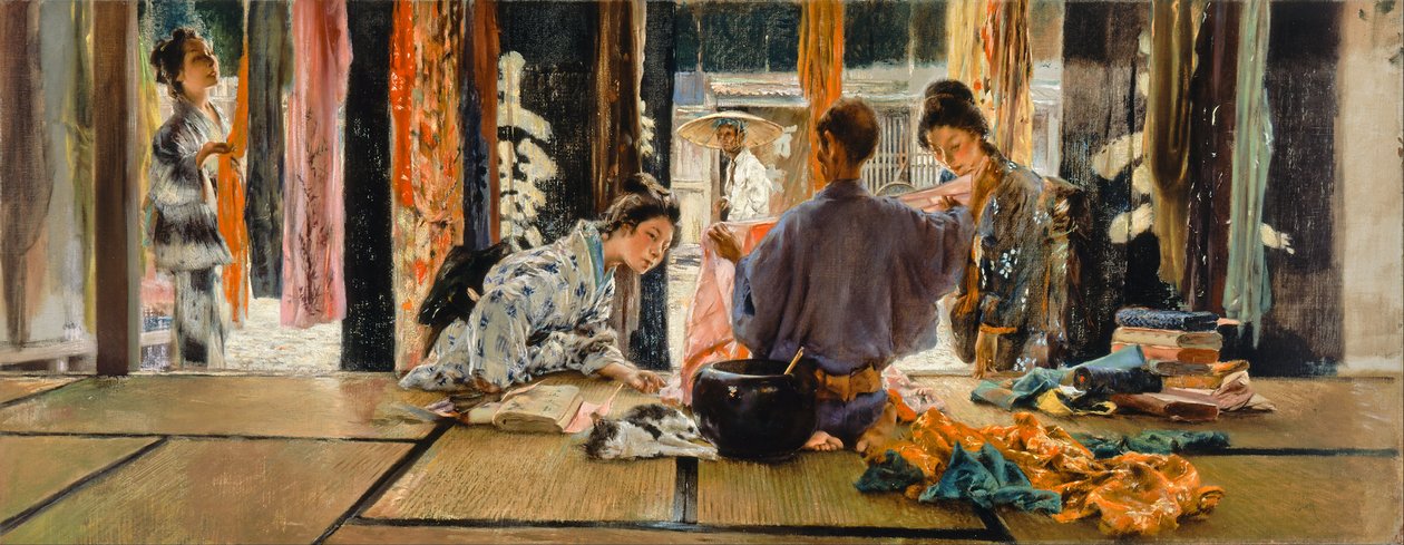 De zijden koopman, Japan door Robert Frederick Blum