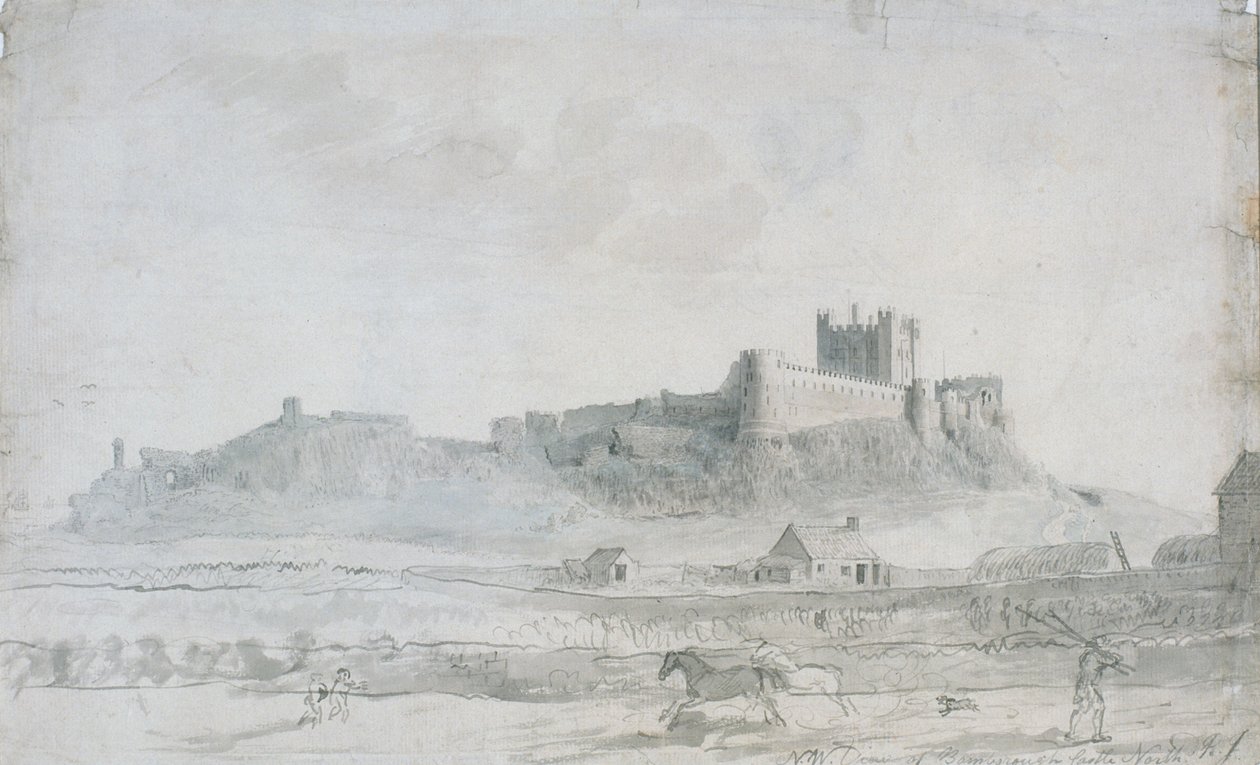 Bamburgh Castle door Robert Johnson