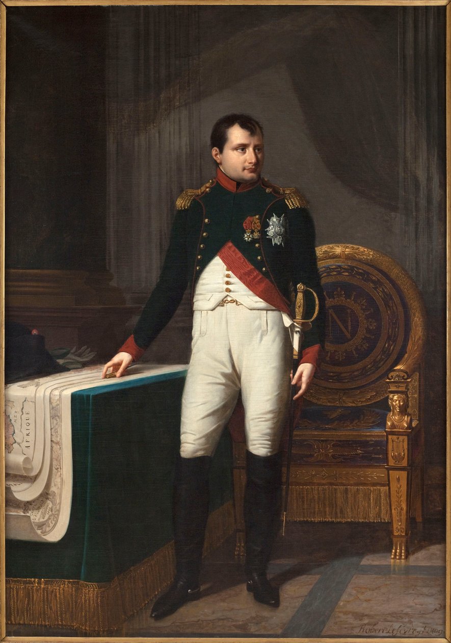 Portret van Napoleon I door Robert Lefevre