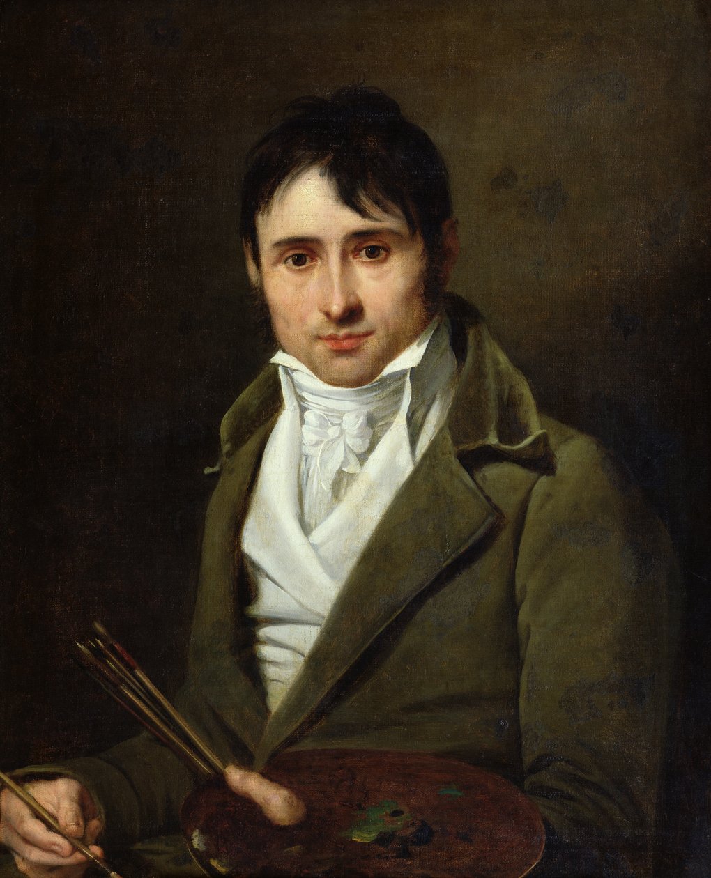 Portret van Jean-Victor Bertin (1775-1842) 1805 door Robert Lefevre