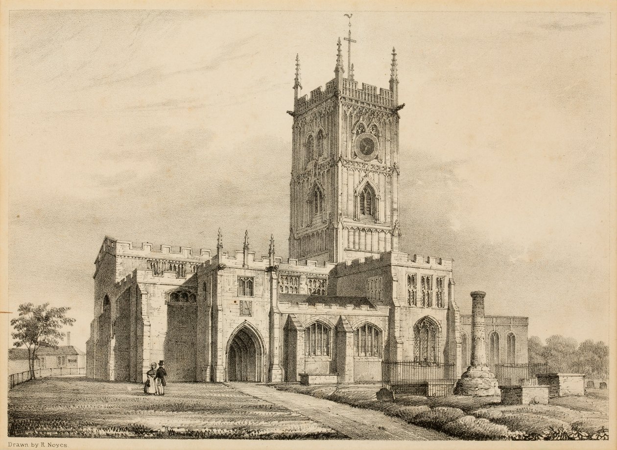 Collegiale Kerk, Wolverhampton door Robert Noyes