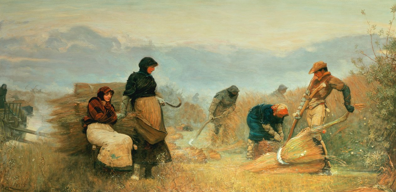 Op de Fens, 1878 door Robert Walker Macbeth