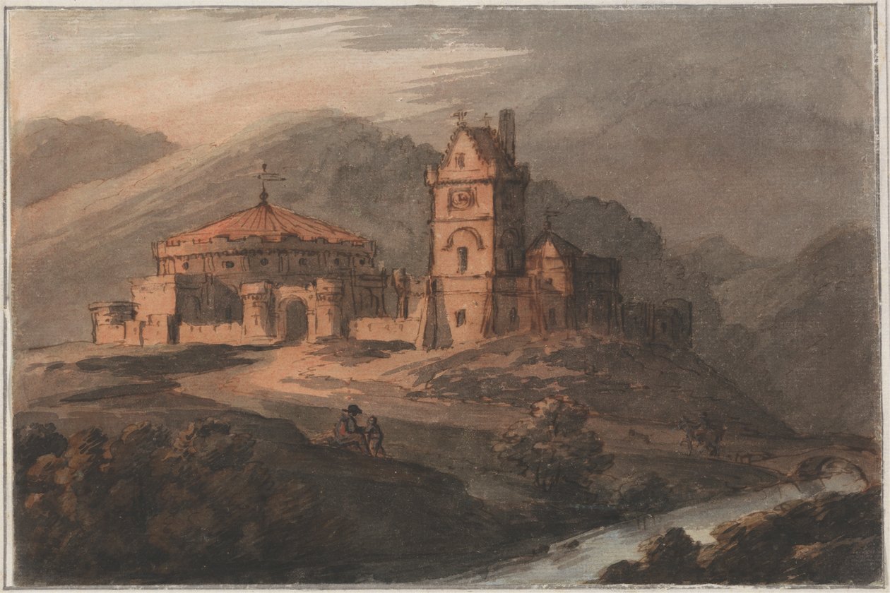 Kirkdale House, Kirkcudbright, Schotland door Robert Adam
