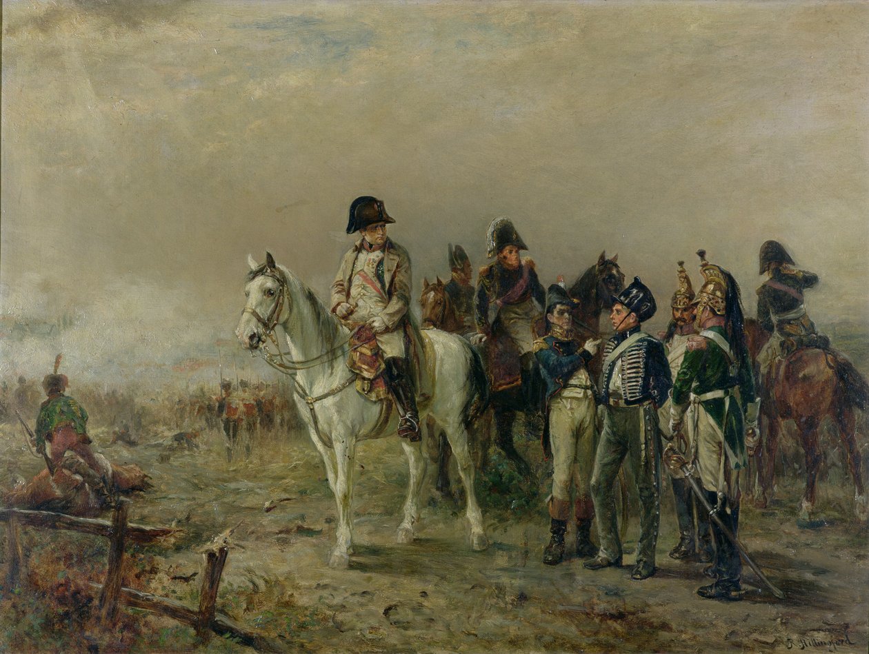 Het keerpunt bij Waterloo door Robert Alexander Hillingford