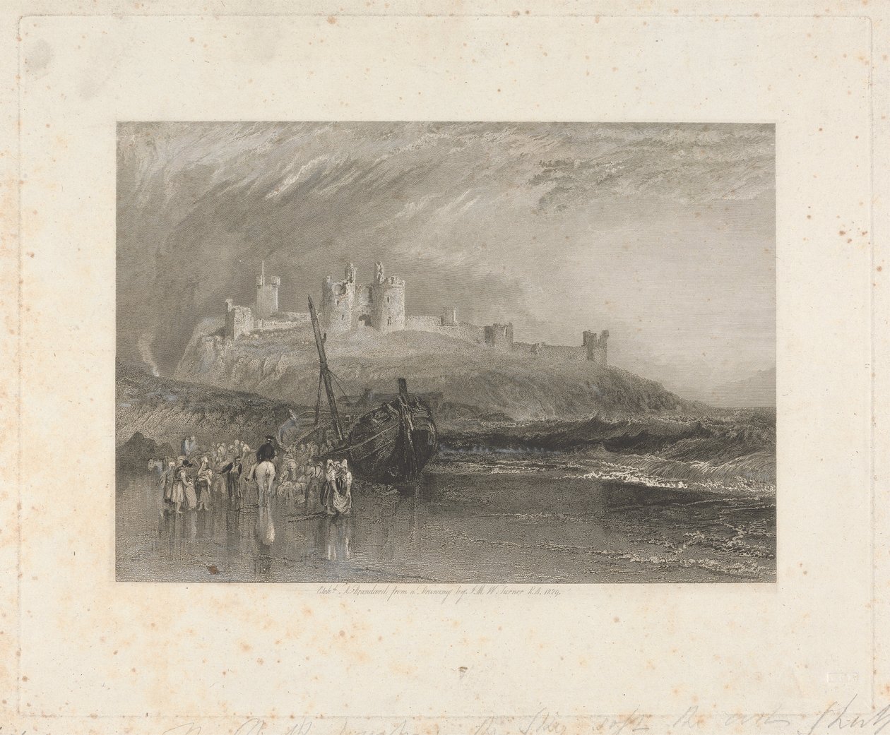 Dunstanborough Castle, Northumberland door Robert Brandard