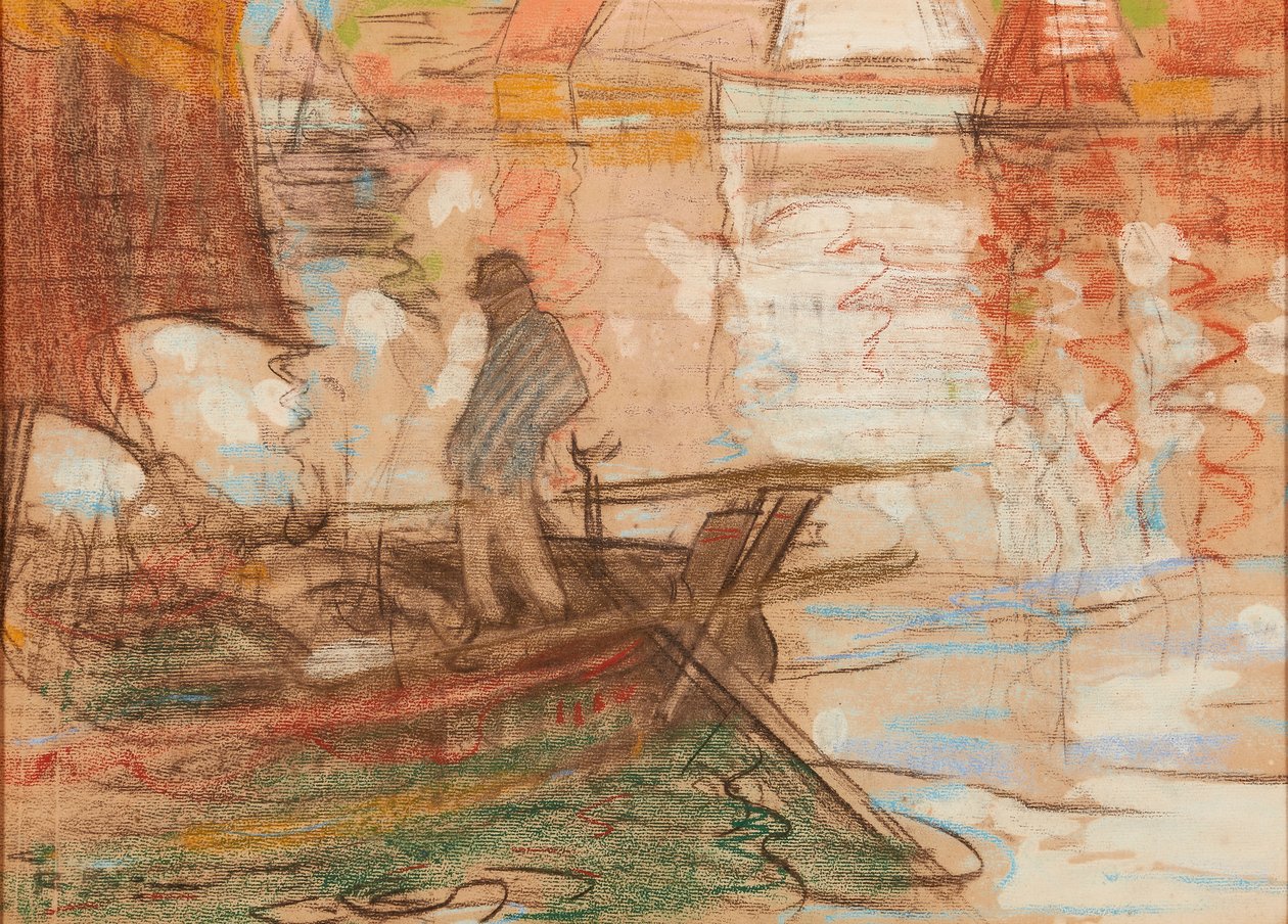 Concarneau Veerman 1894 door Robert Brough