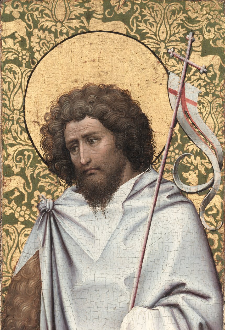 Johannes de Doper door Robert Campin