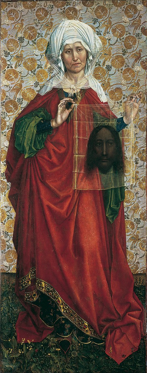De Flémalle Panelen: Sint Veronica door Robert Campin
