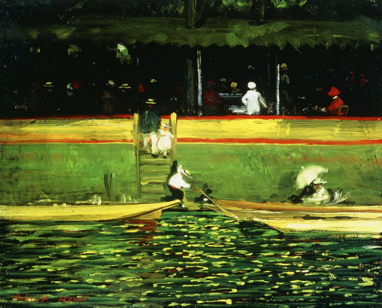 In Joinville, 1896 door Robert Cozad Henri