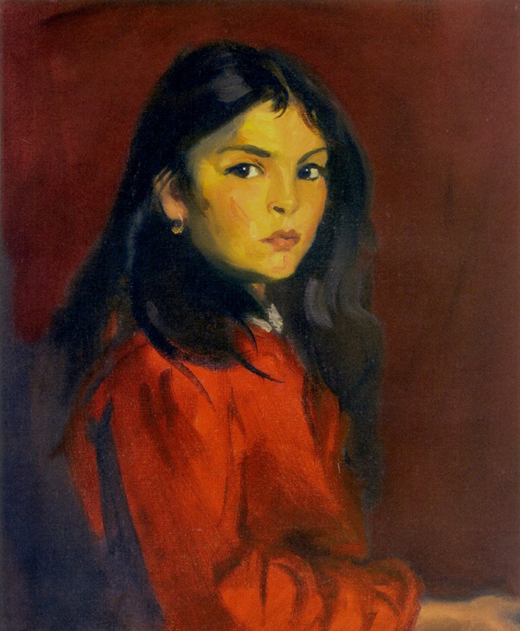 Berna Escudero, 1922 door Robert Cozad Henri