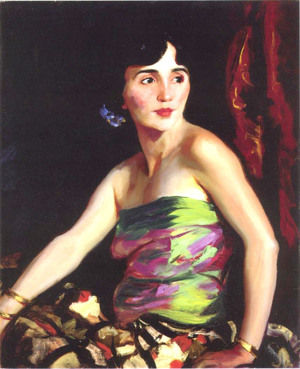 De Spaanse Danseres Isolina Maldonado, 1921 door Robert Cozad Henri