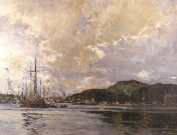Tigh Na Bruick: aan de Clyde door Robert D. Pasquoil