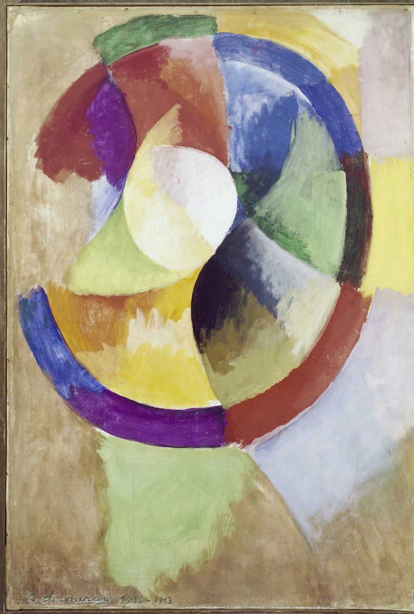 Cirkelvormen, Zon nr. 2 door Robert Delaunay