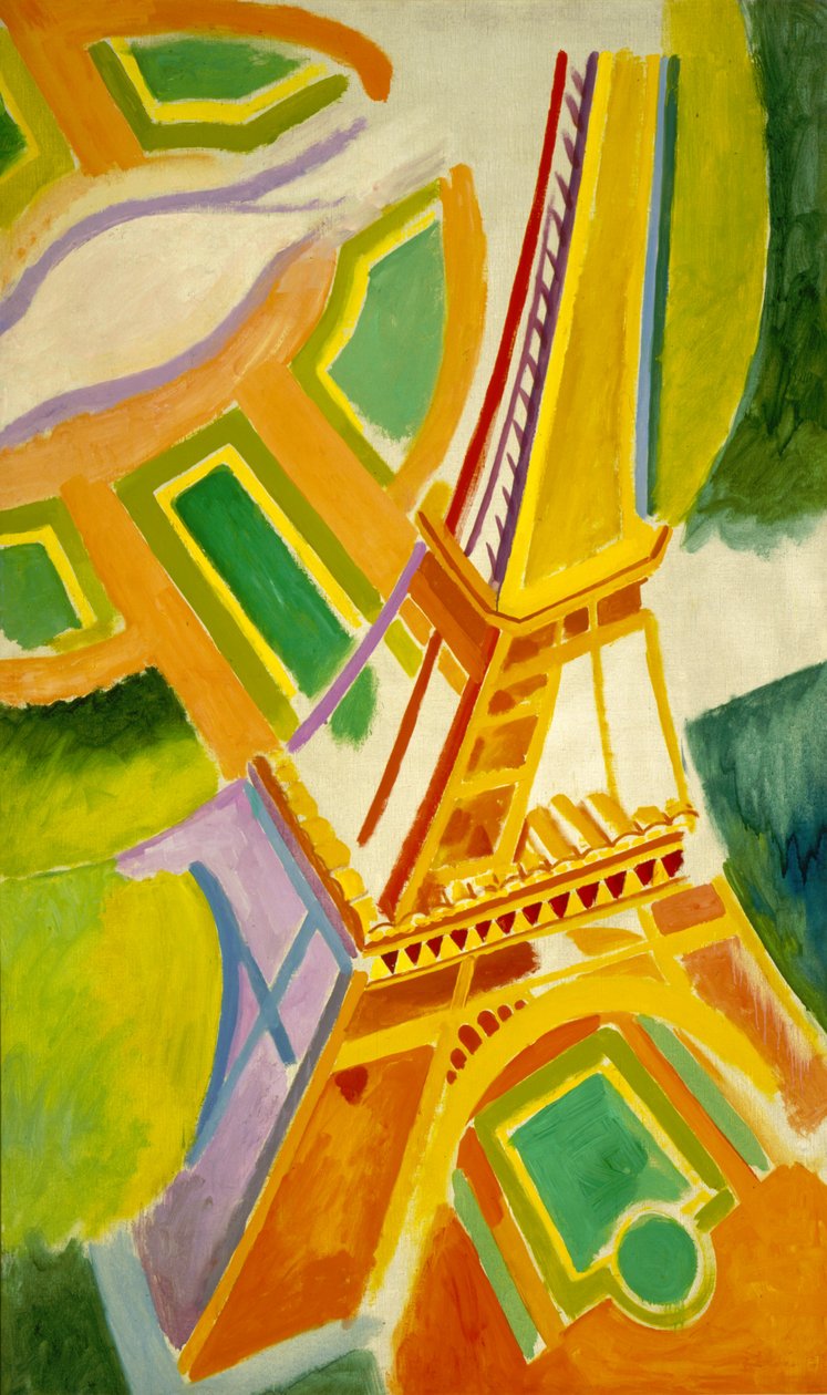 Eiffeltoren door Robert Delaunay