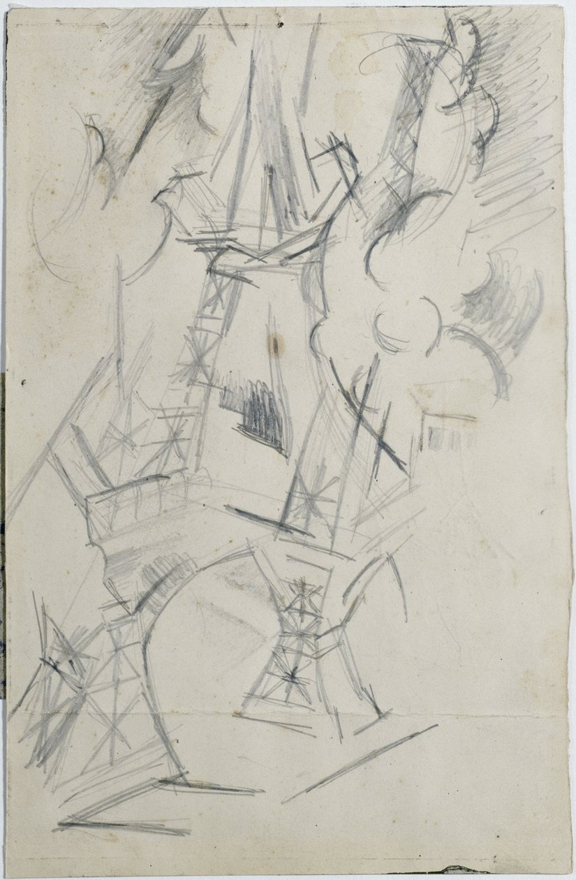 Eiffeltoren door Robert Delaunay