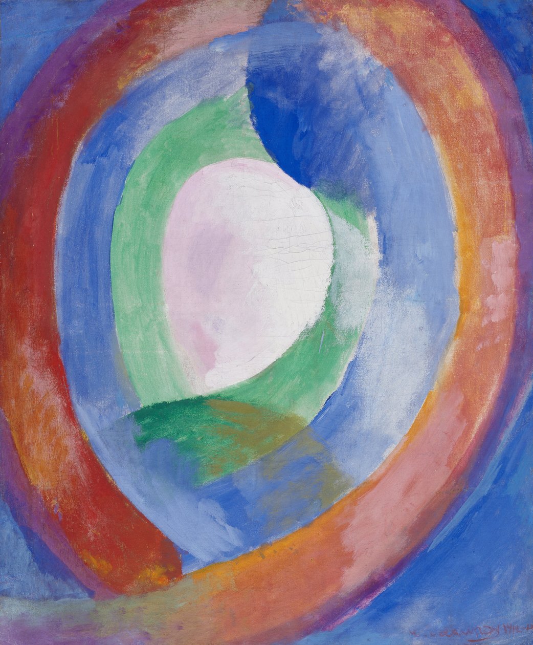 Circulaire vormen, maan nr. 1 door Robert Delaunay