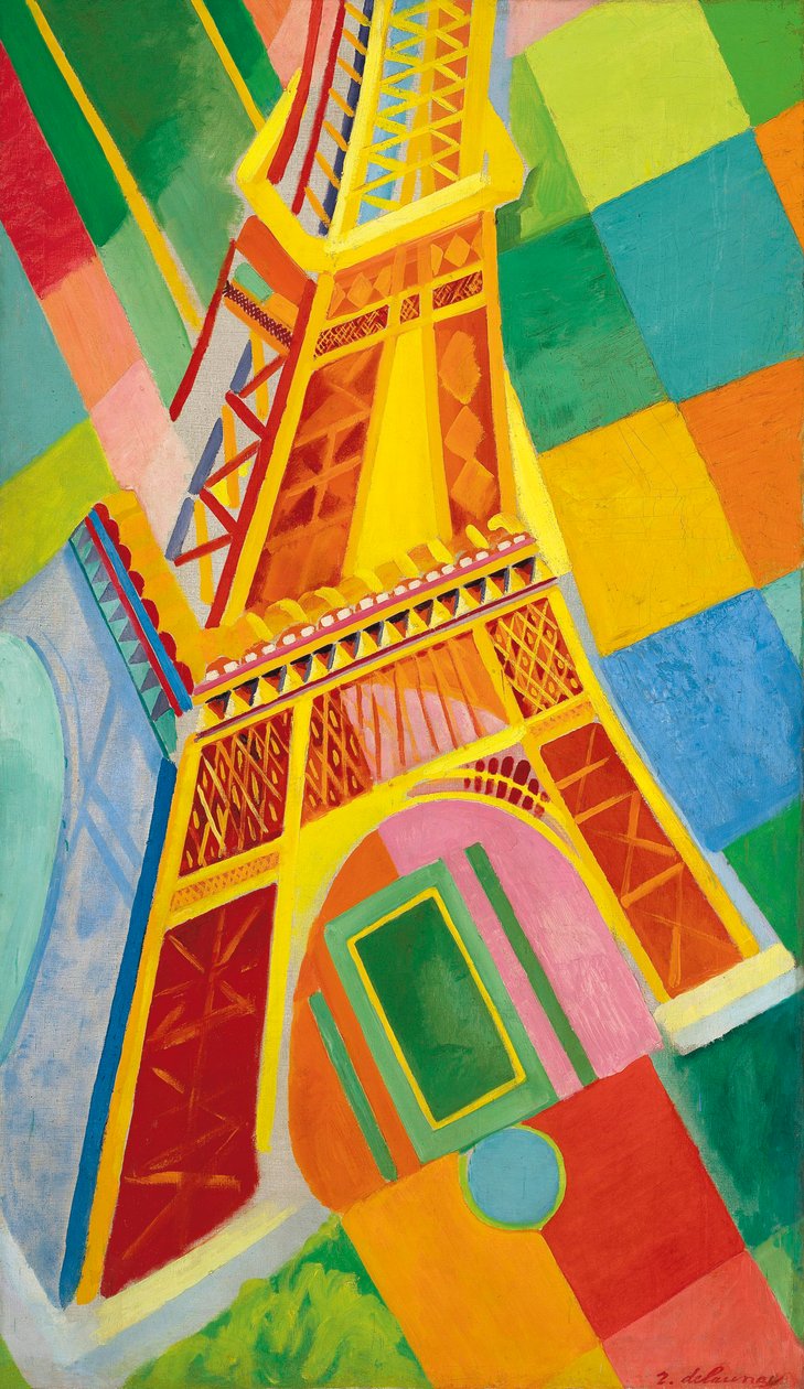 De Eiffeltoren, 1926 door Robert Delaunay