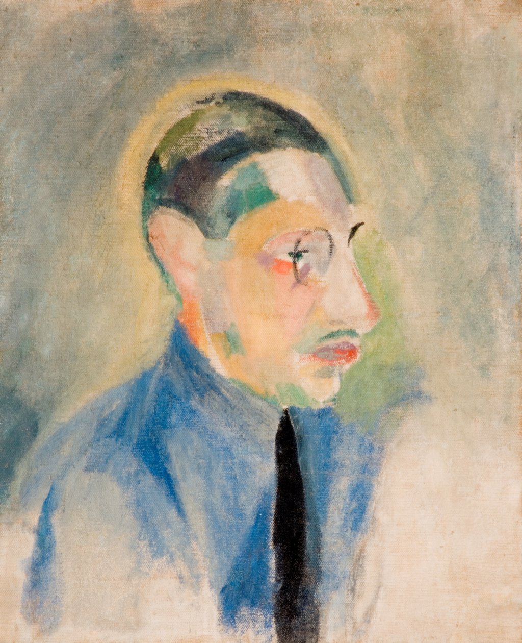 Portret van Igor Stravinsky door Robert Delaunay
