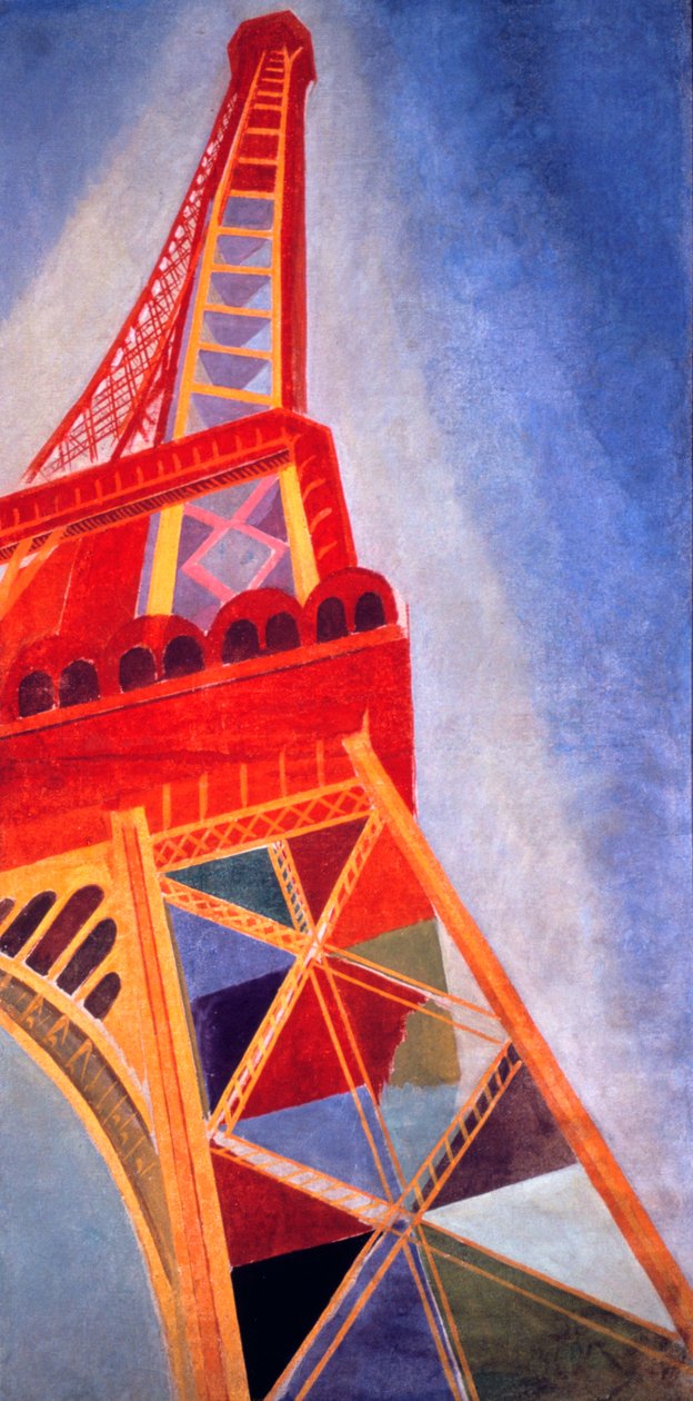 De Eiffeltoren, 1926 door Robert Delaunay
