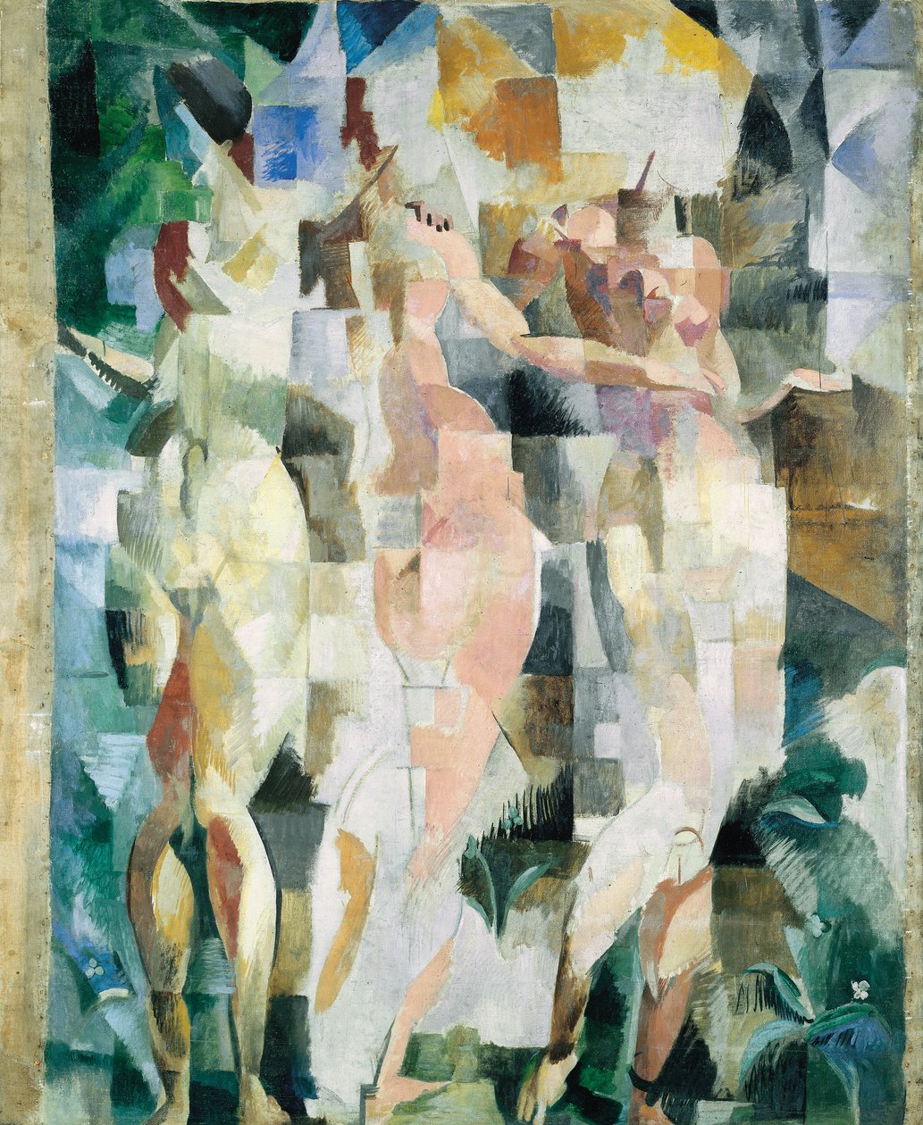 De Drie Gratiën door Robert Delaunay