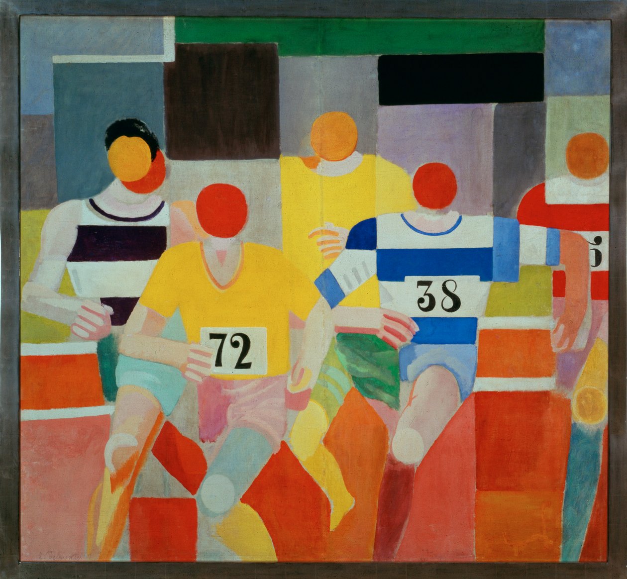De lopers door Robert Delaunay