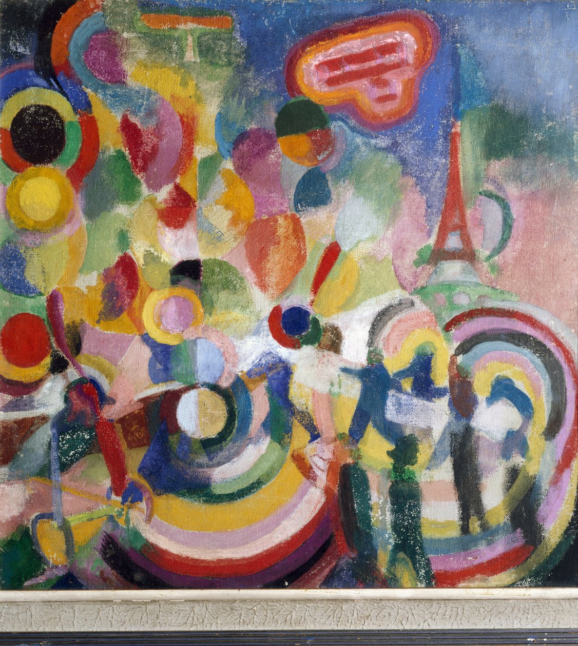 Hulde aan Louis Bleriot door Robert Delaunay