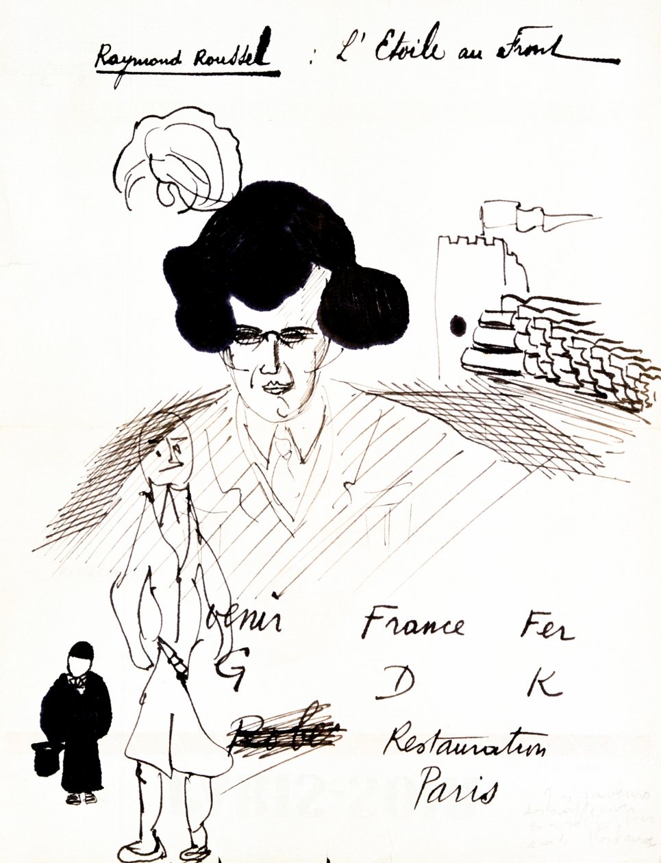 Rebus: Raymond Roussei, ca. 1920-1945 door Robert Desnos