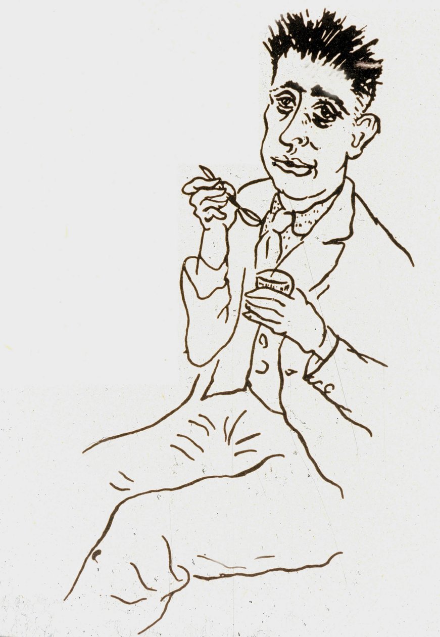 Zelfportret door Robert Desnos